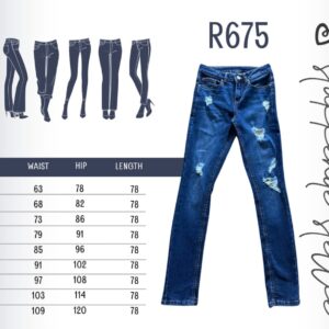 Stukkende Stellie Jean - Dark