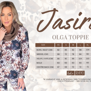 Jasira V-neck Olga Top